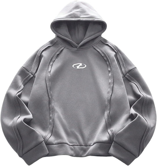 Roseseek Men'S Hoodies Long Sleeve Graphic Sweatshirts Hooded Neck Pullover Tops Fall Streetwear