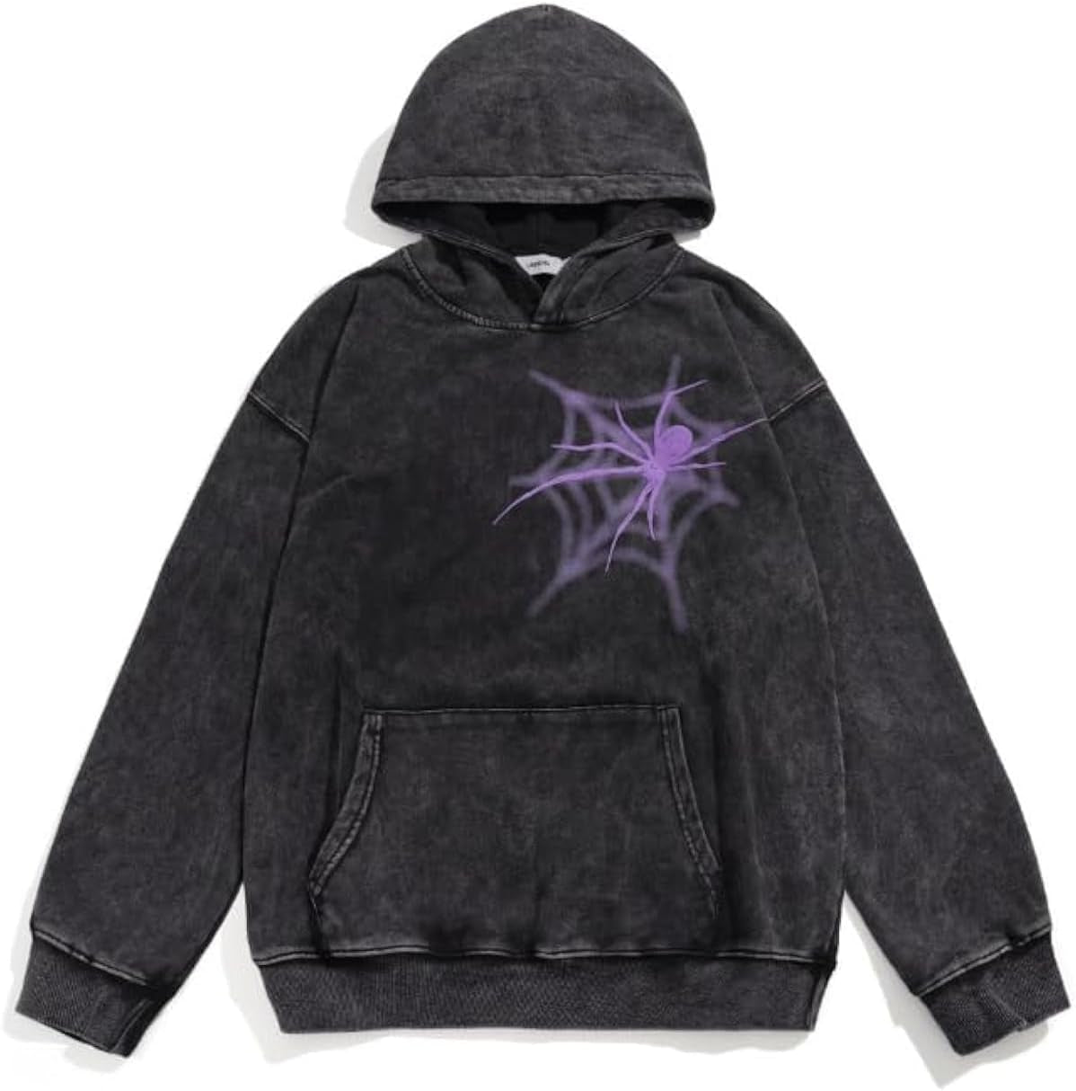 Obenie Retro Y2K Hoodie Gothic Casual Alphabet Blast Print Pattern Skull Fashion Hoodie Men Harajuku Men Clothing