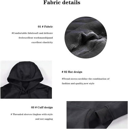 EMILYLE Y2K Spider Hoodie Cobweb Pattern Print Unisex Sweatshirt Men Women Graphic Outwear