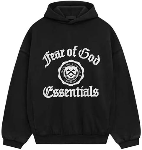 Essentials Hoodie Season 24, Oversized Unisex Adult