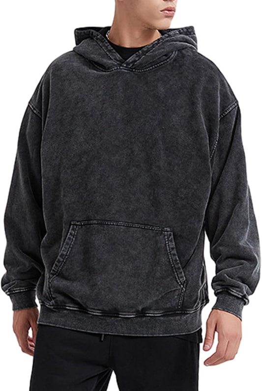 chic vintage oversized  hoodie