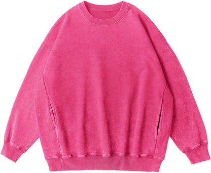 chic vintage oversized  hoodie