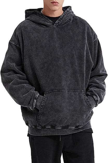 chic vintage oversized  hoodie