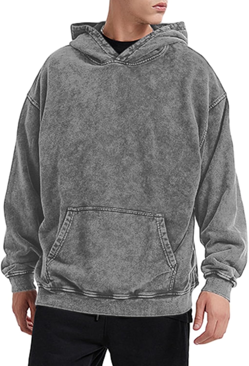 chic vintage oversized  hoodie
