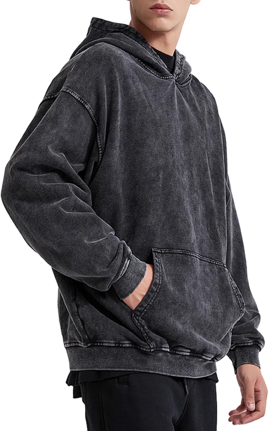 chic vintage oversized  hoodie
