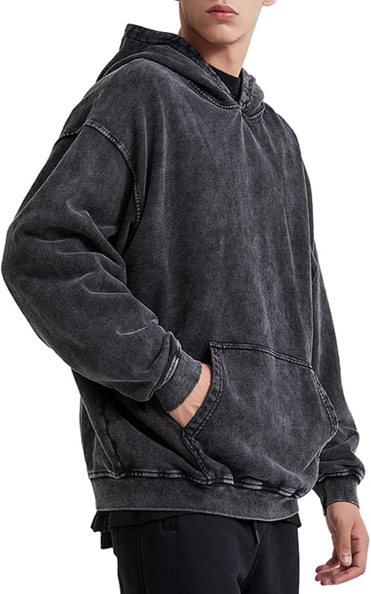 chic vintage oversized  hoodie