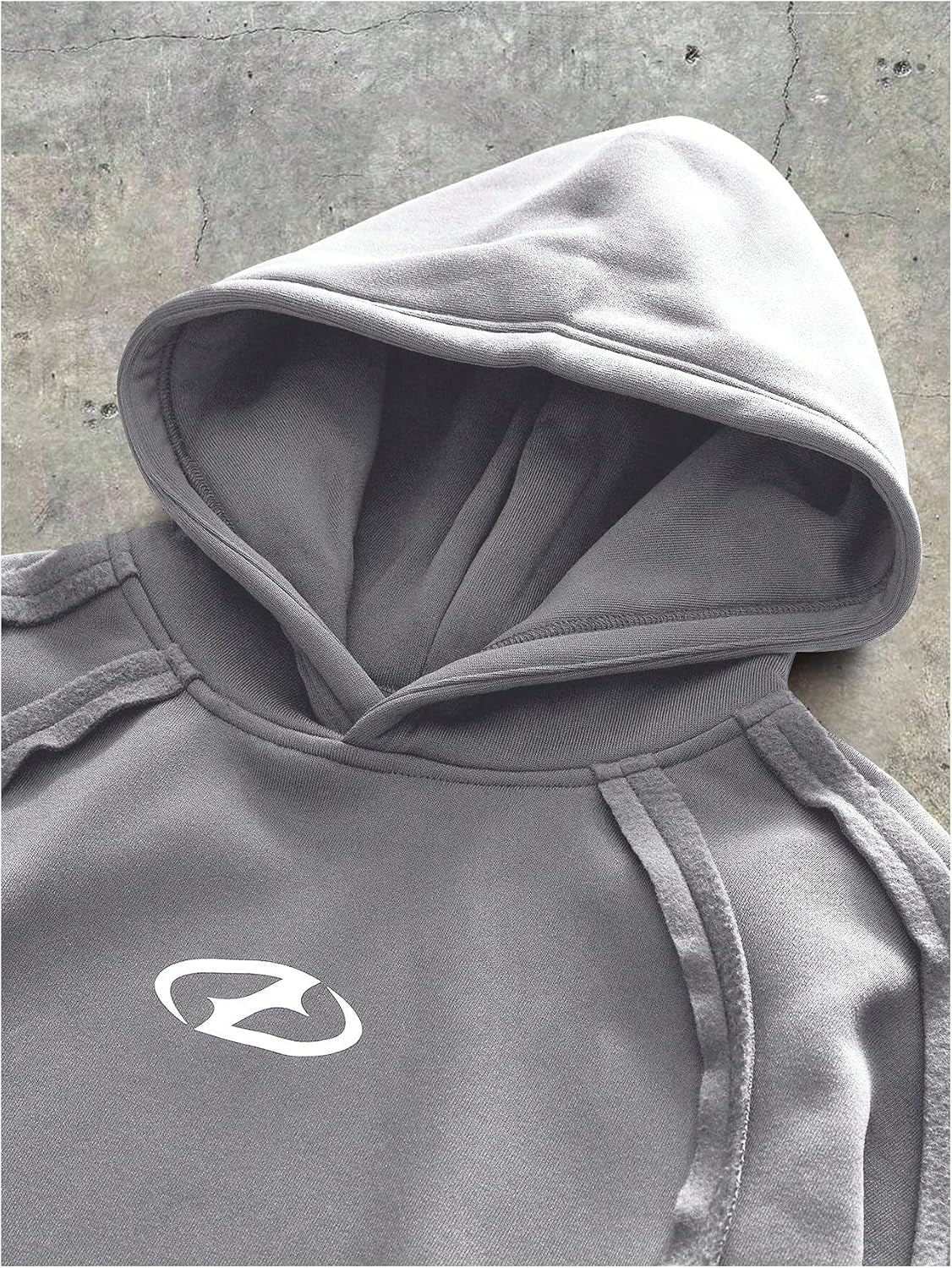 Roseseek Men'S Hoodies Long Sleeve Graphic Sweatshirts Hooded Neck Pullover Tops Fall Streetwear
