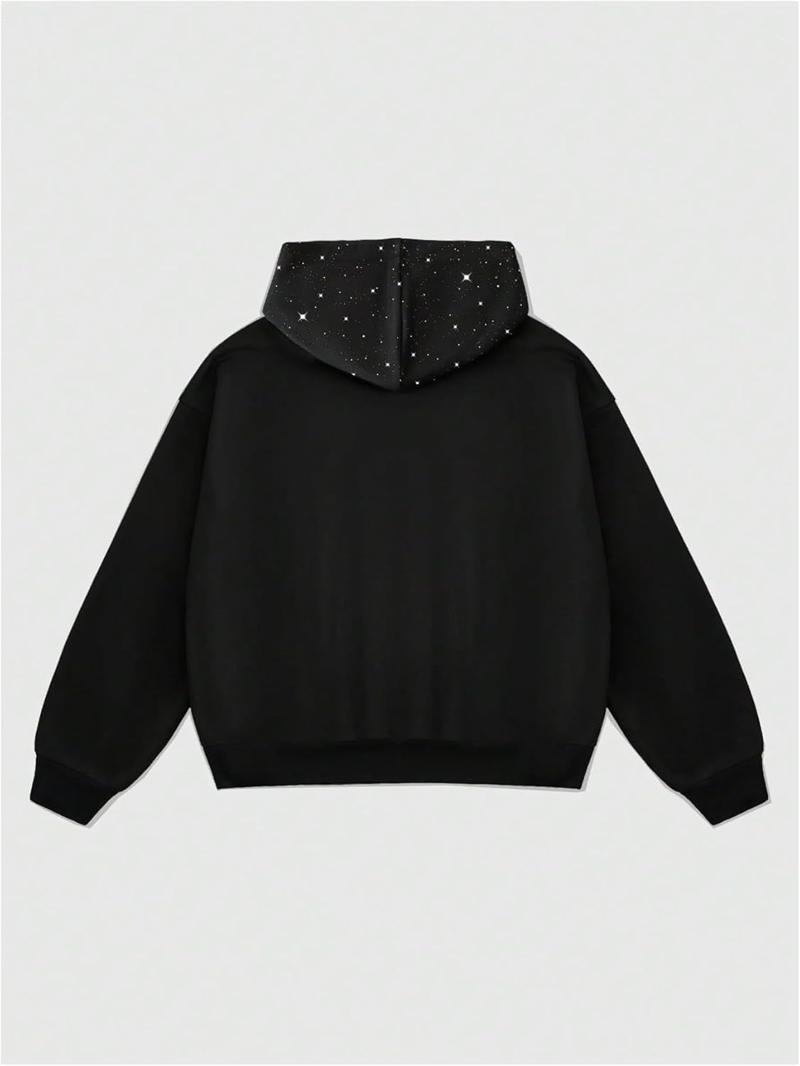 SOLY HUX Men'S Graphic Oversized Hoodies Y2K Zip up Long Sleeve Hooded Sweatshirt Jacket Streetwear